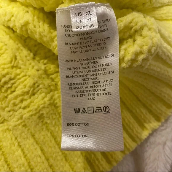 Free People Sadie Cable Knit Cropped Cardi Button Down Oversized Cardigan | XL - Picture 8 of 9